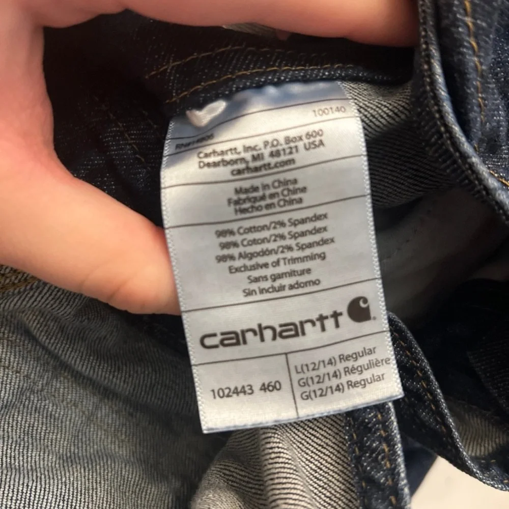 CARHARTT BREWSTER DOUBLE-FRONT BIB OVERALL
